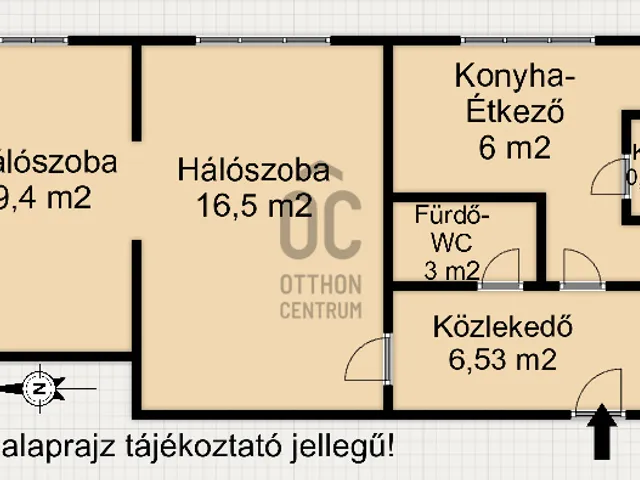 Eladó lakás Nagykanizsa, Belváros 40 nm