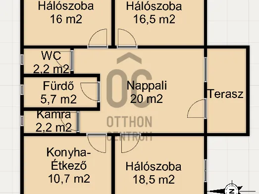 Eladó ház Nagykanizsa, Miklósfa 90 nm