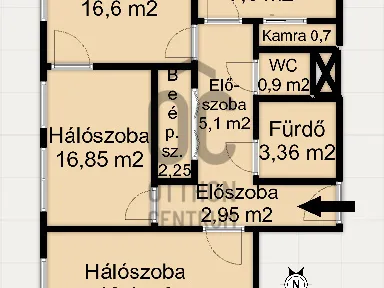 Eladó lakás Nagykanizsa 67 nm