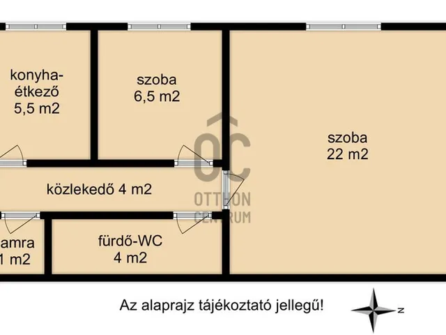 Eladó lakás Nagykanizsa 43 nm