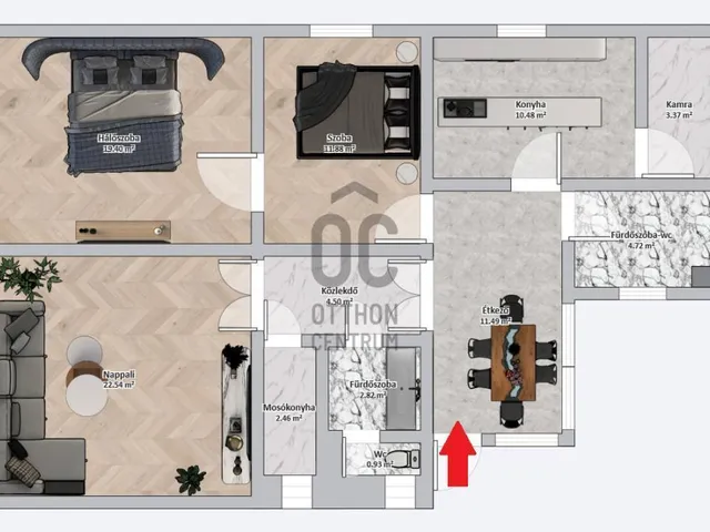 Eladó ház Nagykanizsa, Katonarét 94 nm