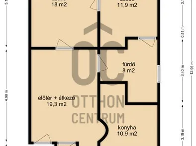 Eladó lakás Nagykanizsa, Belváros 68 nm
