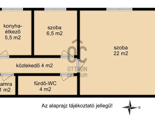 Eladó lakás Nagykanizsa 43 nm