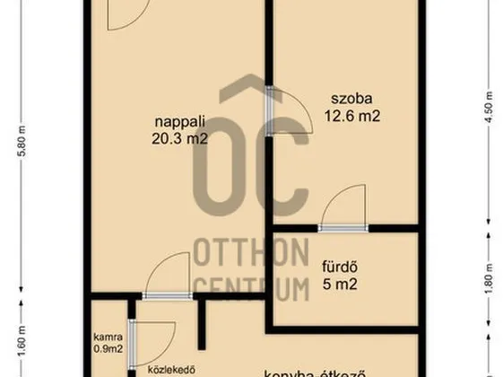 Eladó lakás Zalaegerszeg, Belváros 54 nm