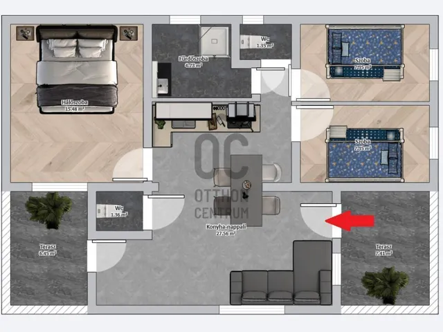 Eladó ház Csurgó 65 nm