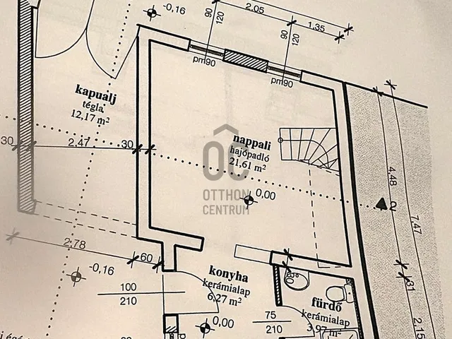 Eladó ház Nagykanizsa, Belváros 43 nm