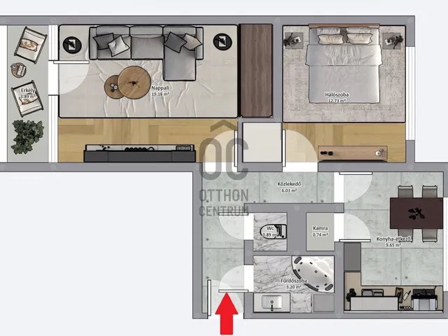 Eladó lakás Nagykanizsa 54 nm