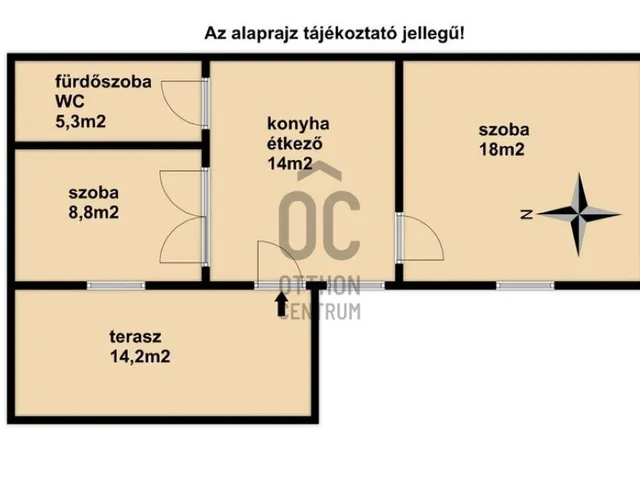 Eladó ház Keszthely 46 nm