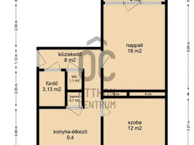 Kiadó lakás Nagykanizsa 54 nm