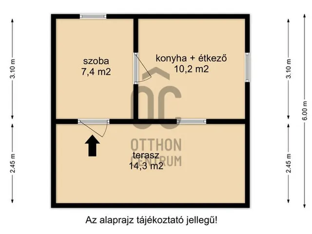 Eladó nyaraló Nagykanizsa 18 nm