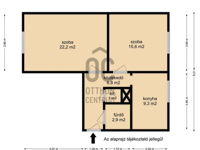 Eladó lakás Nagykanizsa 58 nm
