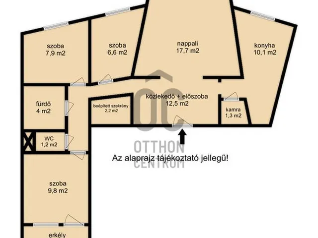 Eladó lakás Nagykanizsa 77 nm