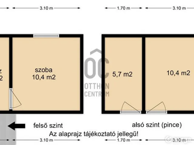 Eladó nyaraló Csörnyeföld 30 nm