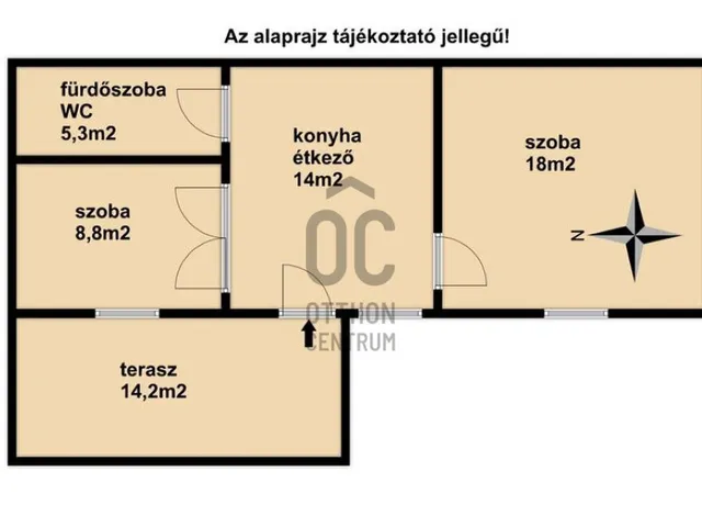 Eladó ház Keszthely 46 nm
