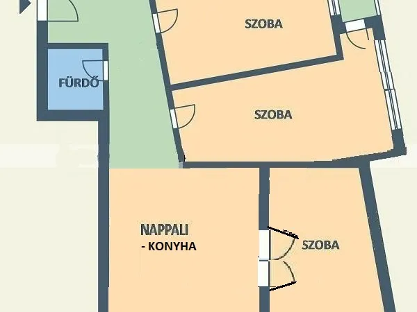 Eladó lakás Budapest XI. kerület, Lágymányos 95 nm