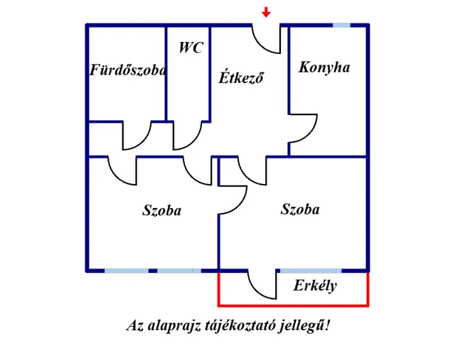 Eladó lakás Budapest XXI. kerület, Erdősor 62 nm