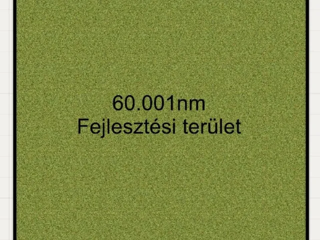 Eladó telek Nadap 60001 nm