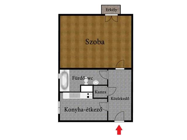 Eladó lakás Székesfehérvár, Belváros 39 nm