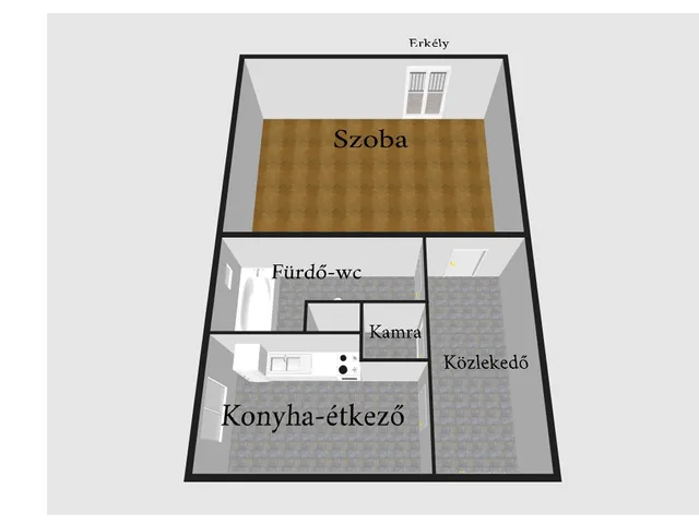 Eladó lakás Székesfehérvár, Belváros 39 nm