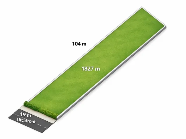 Eladó telek Polgárdi 1827 nm