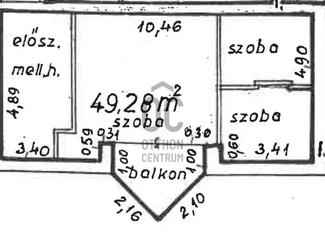 Eladó lakás Budapest III. kerület, Rómaifürdő 49 nm
