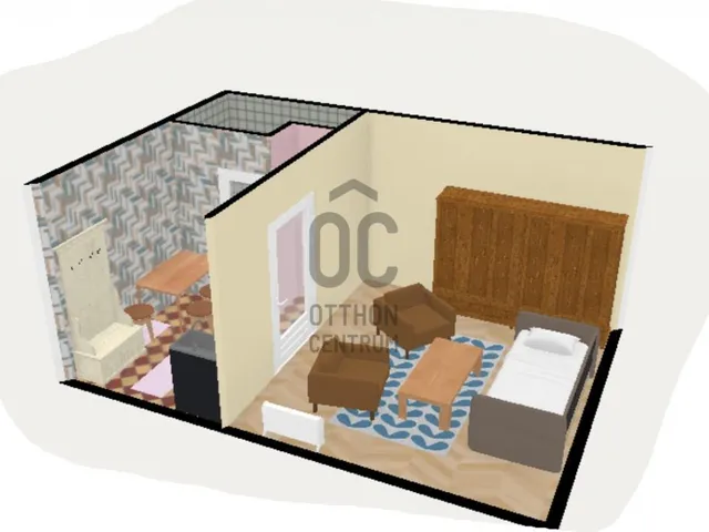 Eladó lakás Budapest IV. kerület, Újpest 27 nm