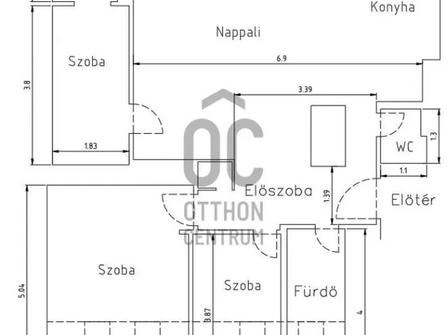 Eladó lakás Budapest III. kerület, Óbuda 67 nm