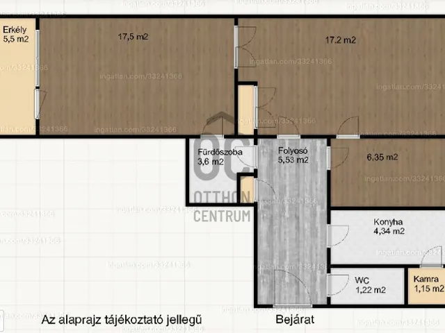 Eladó lakás Budapest XIII. kerület, Vizafogó 59 nm