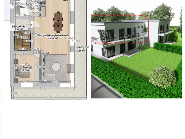 Eladó lakás Budapest III. kerület, Aranyhegy 81 nm