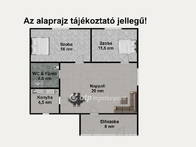 Eladó ház Érd 65 nm