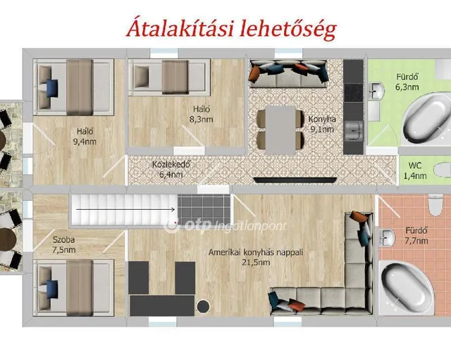 Eladó lakás Gárdony 80 nm