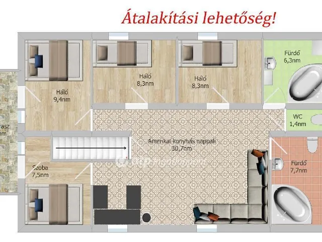 Eladó lakás Gárdony 80 nm