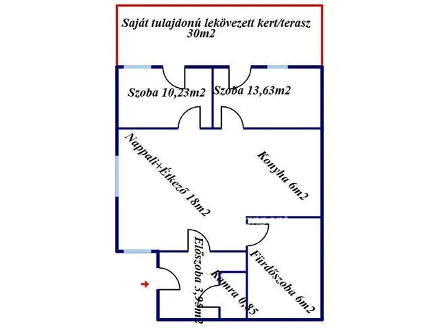 Eladó lakás Budapest IX. kerület 59 nm