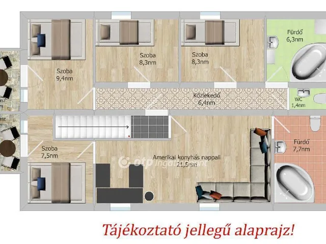 Eladó lakás Gárdony 80 nm