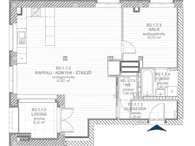 Eladó lakás Budapest XII. kerület 63 nm