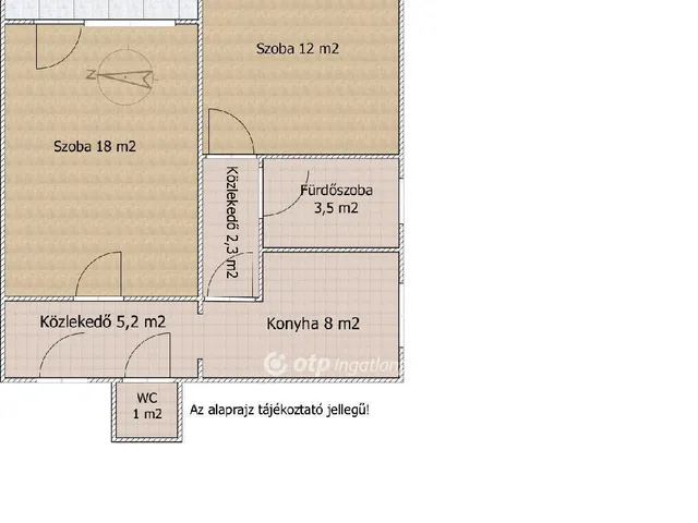 Eladó lakás Szigetszentmiklós 55 nm