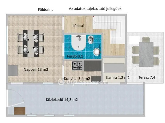 Eladó üdülő és hétvégi ház Gárdony 50 nm