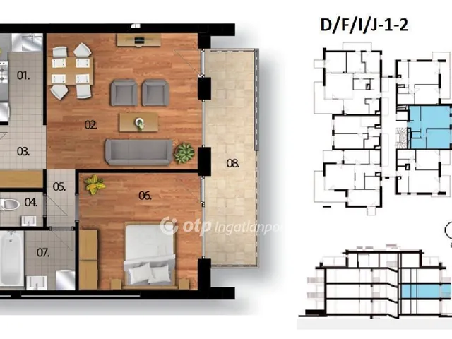 Eladó lakás Budapest XI. kerület, Péterhegy 50 nm