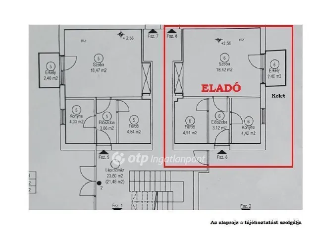 Eladó lakás Budapest XXII. kerület 31 nm