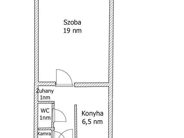 Eladó lakás Szolnok, Belváros 34 nm