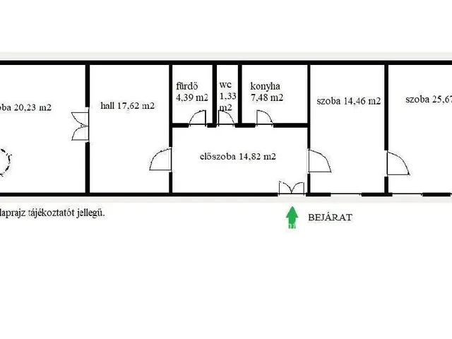 Eladó lakás Budapest VI. kerület, Nagykörúton belüli terület 106 nm