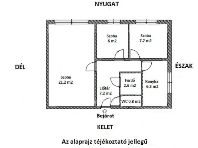 Eladó lakás Budapest XI. kerület 51 nm