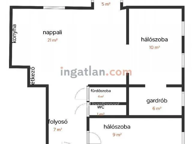 Eladó lakás Budapest XII. kerület 58 nm