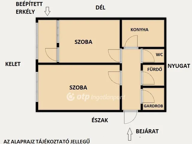 Eladó lakás Budapest XI. kerület 49 nm