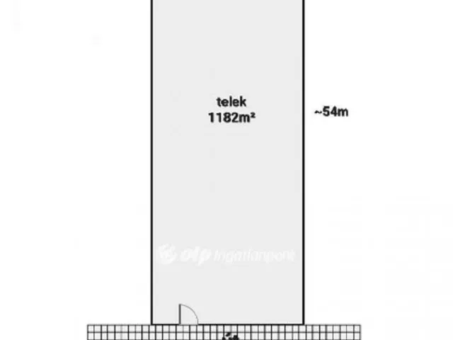 Eladó telek Budapest II. kerület 1182 nm