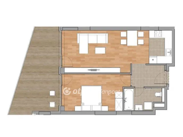 Eladó lakás Budapest XI. kerület, Albertfalva 59 nm