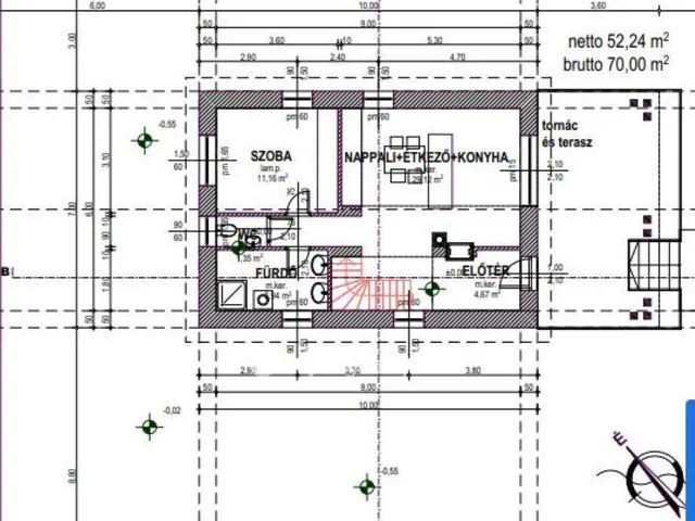 Eladó telek Martonvásár 1160 nm