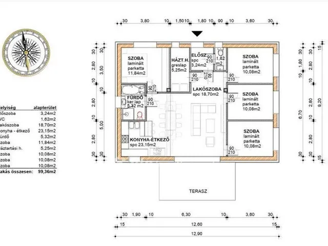 Eladó ház Makád 100 nm