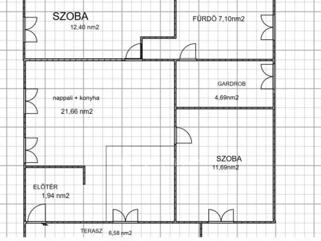 Eladó ház Érd, Parkváros 60 nm