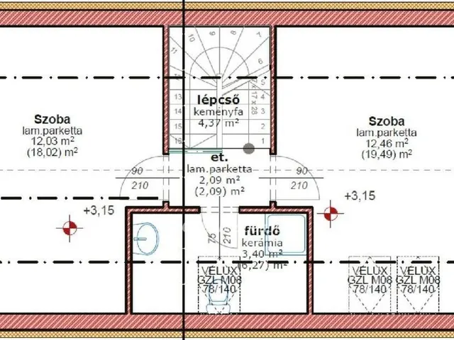 Eladó telek Érd 636 nm